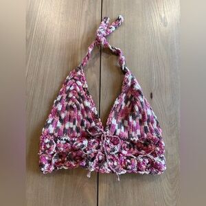 Billabong‎ Crochet Top Size Medium